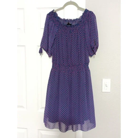 Enfocus Studio | Dresses | Womens En Focus Blue Polka Dot Pink Drop Waist Flowy Dress Size 4 | Poshmark Enfocus Studio | Dresses | Womens En Focus Blue Polka Dot Pink Drop Waist Flowy Dress Size 4 | Poshmark